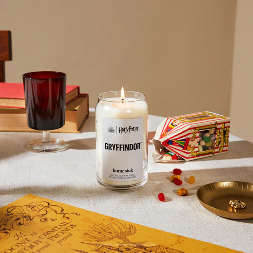 homesick gryffindor candle