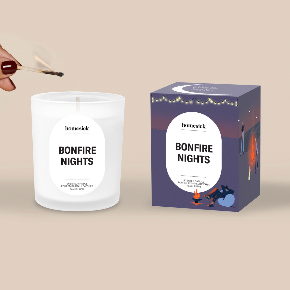Bonfire Nights Candle