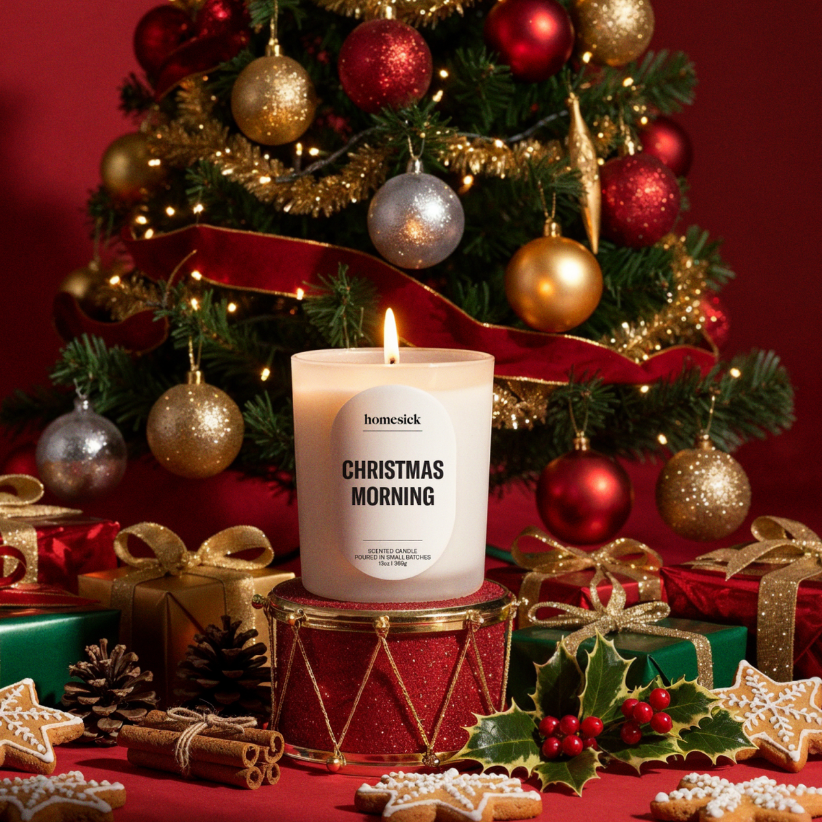 Christmas Morning Candle