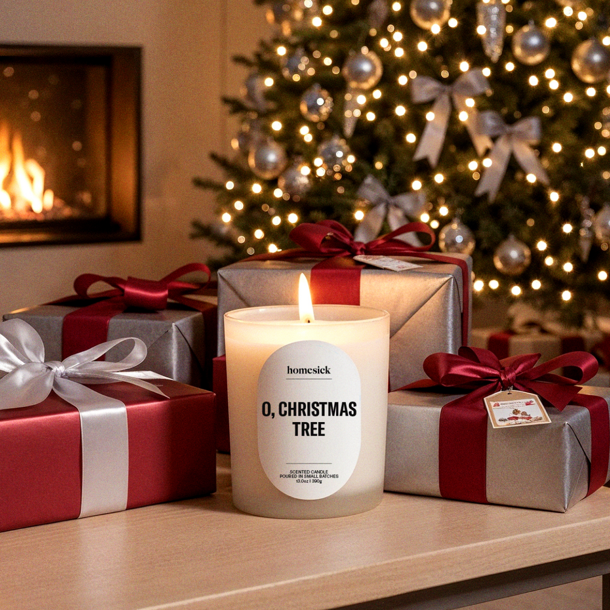 O, Christmas Tree Candle