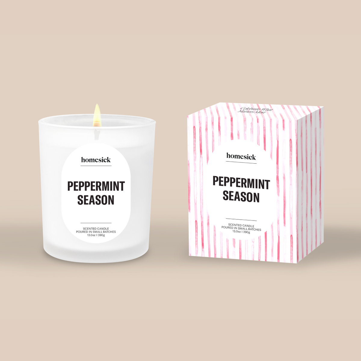 Peppermint Season Candle