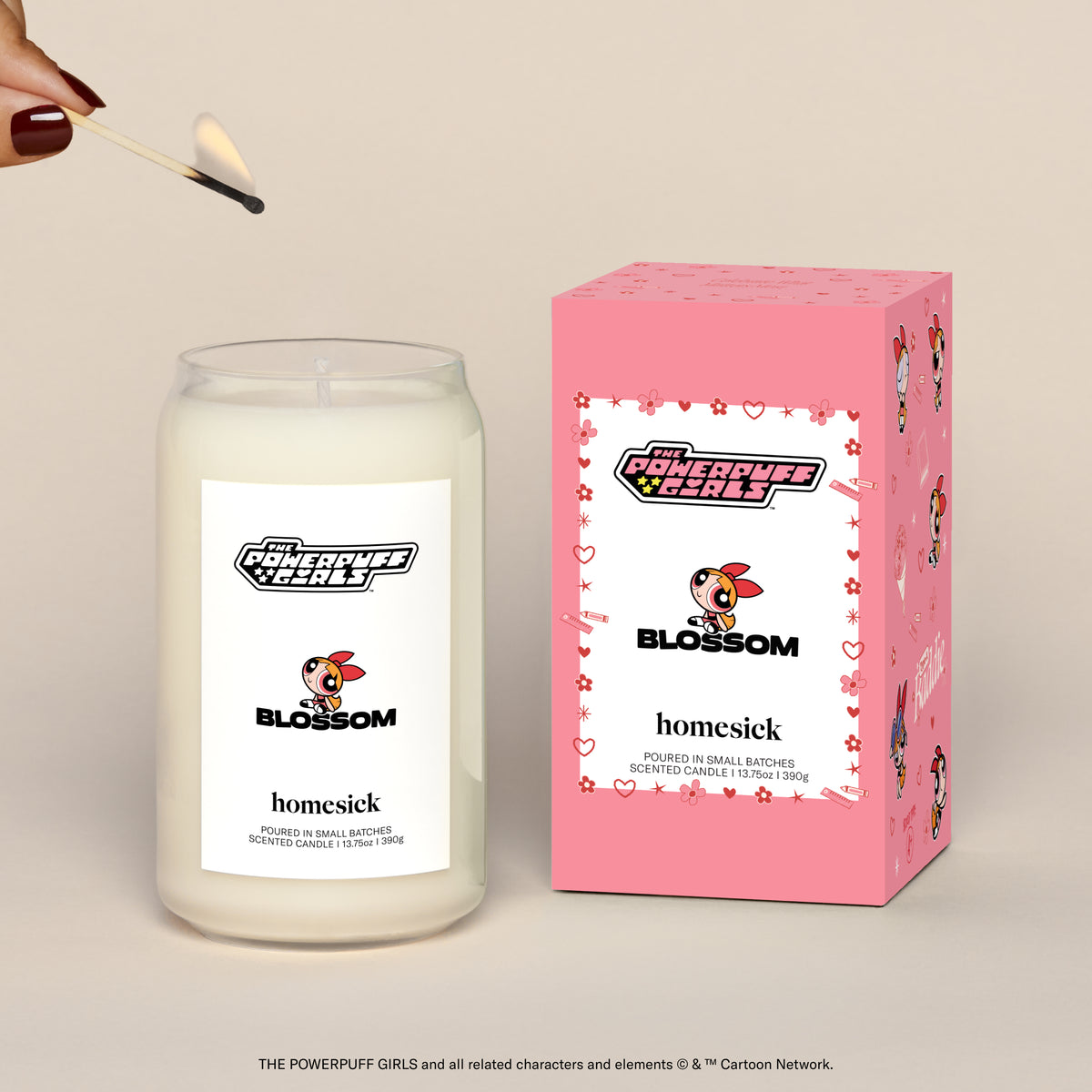 The Powerpuff Girls Blossom Candle