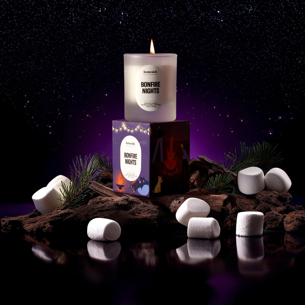 Bonfire Nights Mini Candle
