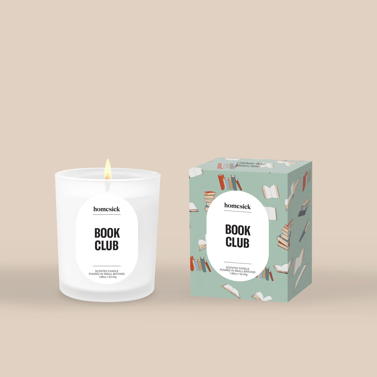 Book Club Mini Candle