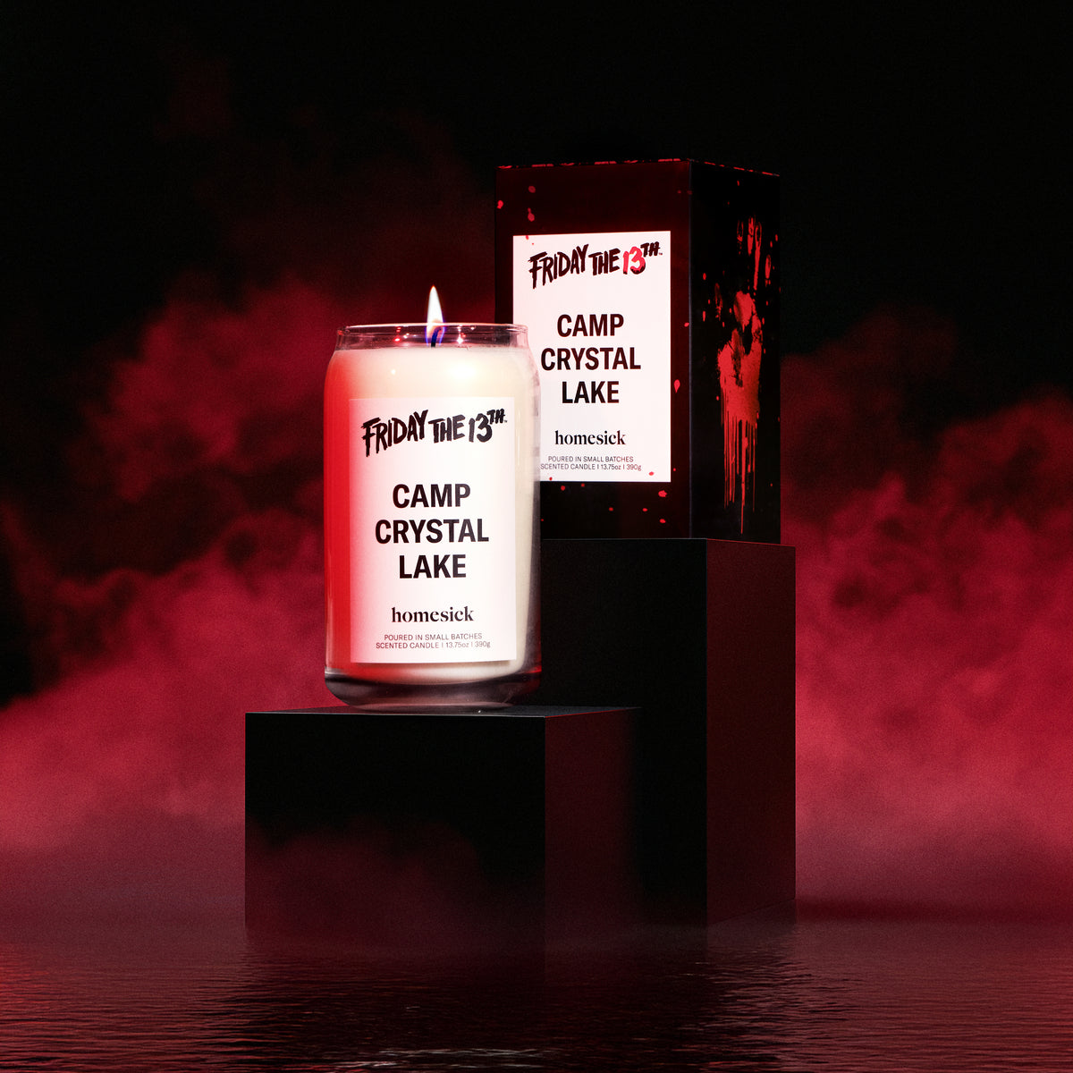 Camp Crystal Lake Candle
