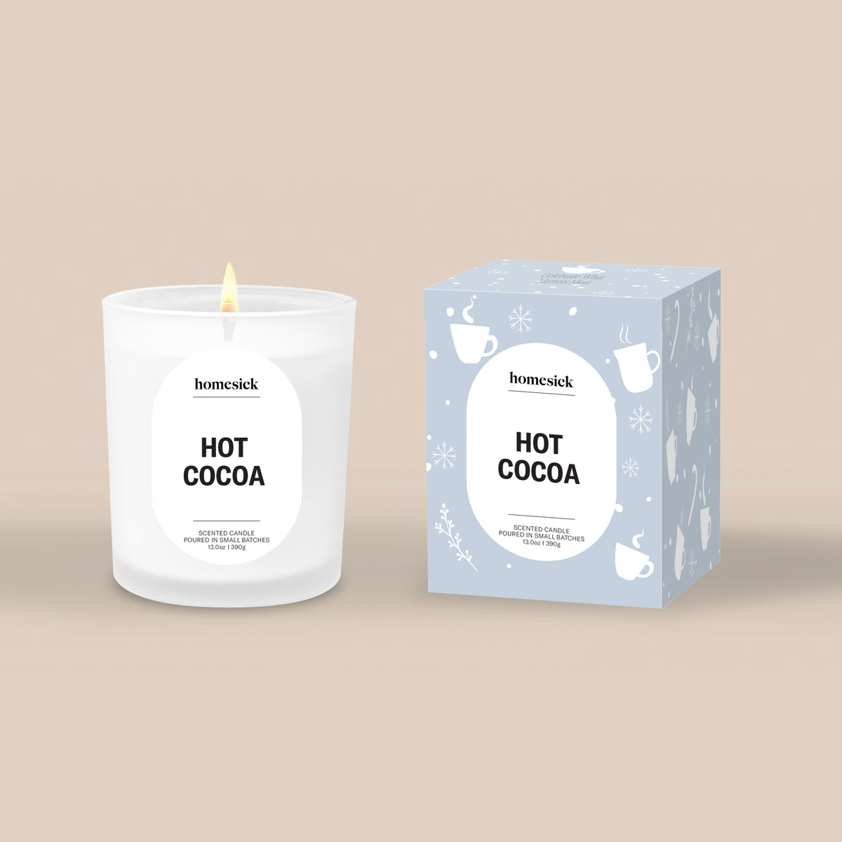 Hot Cocoa Candle