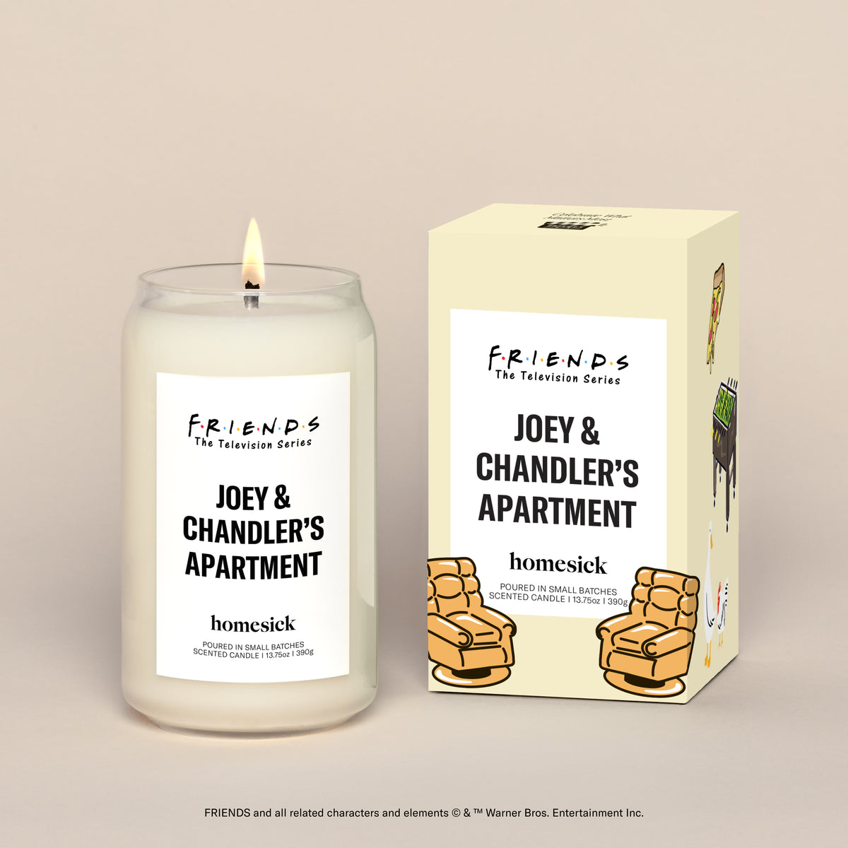 FRIENDS™ Joey & Chandler’s Apartment Candle