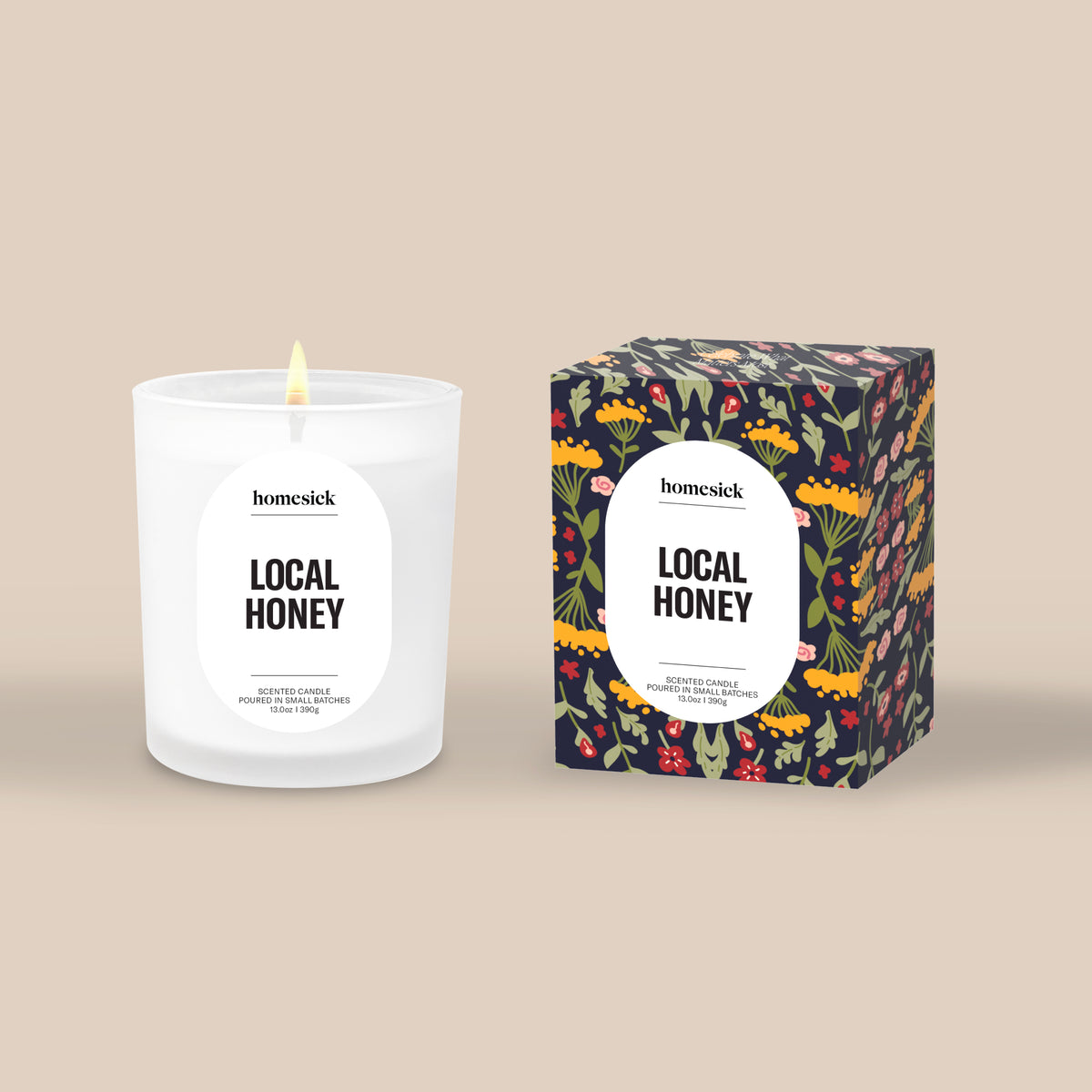 Local Honey Candle