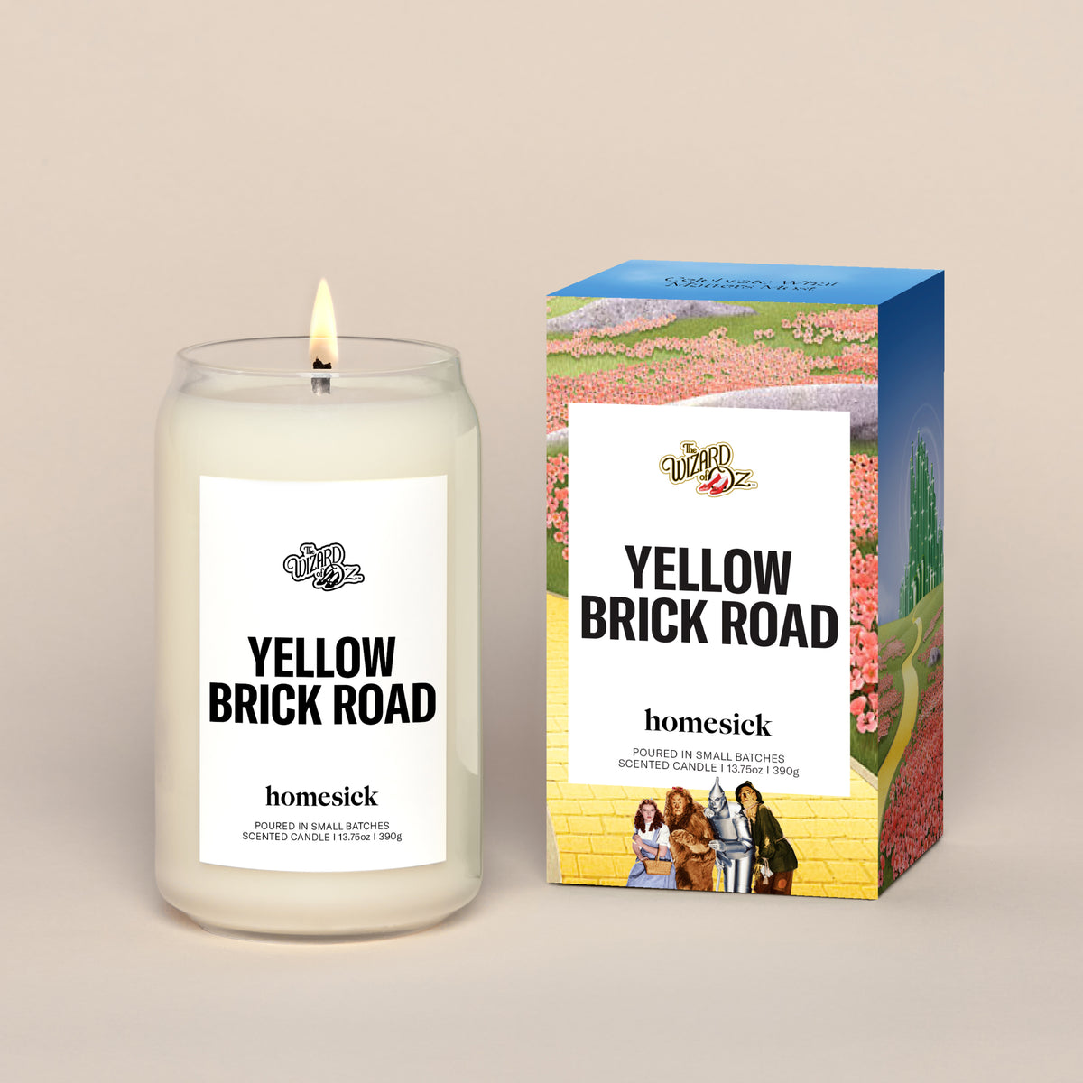 The Wizard Of Oz - Yellow Brick Road Candle